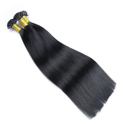 China Silky Straight Remy Raw U Tip Custom Keratin Bonded Hair By Stuk U Tip Extensions for sale