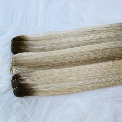 China European Remy Human Hair Extensions 100% Hd Silky Straight 613 Lace Front Wig Brazilian Tape Weft Hair for sale