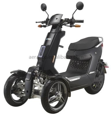 China 2020 Fast Manufacture Scooter Three Wheels Luxury Tricycle EEC COC 70V20AH Passenger Trike AERA-V28 Fast for sale