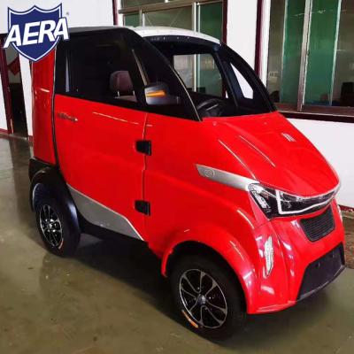 China AERA COC EEC Scooter Cabin Electric Scooters Cargo Bike Motorized Four Wheel Delivery Food Car 3 for sale