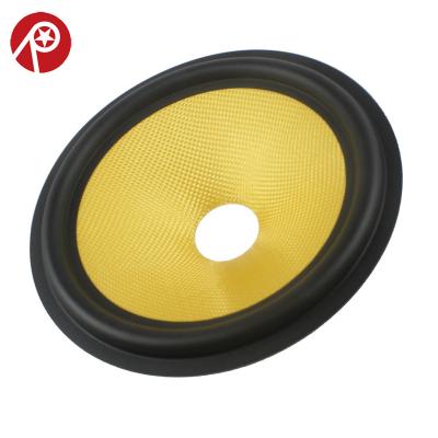 China 8 inch surround yellow fiberglass speaker istaray rubber cone woofer 36.5 mm core for sale