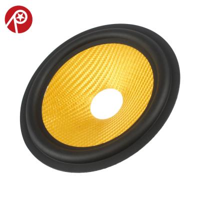 China Woofer Istaray 5 Inch Fiberglass Speaker Cone With Rubber Surround for sale