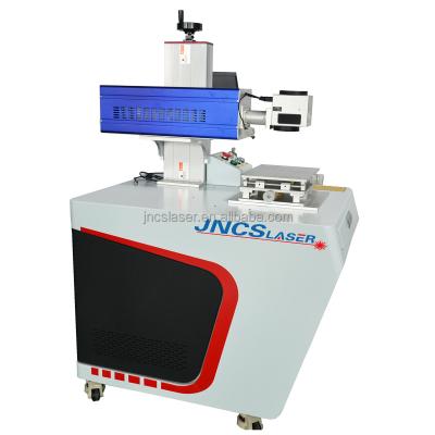 China Air-cooled Acrylic Wood Leather Cloth Laser Marking Machine CO2 Galvo Scanner 40w 60w CO2 for sale