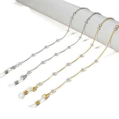 China Custom Metal Sunglasses Retainer Women Metal Eyewear Strap Holder Reading Glass Chain for sale