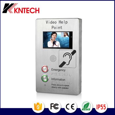 China KNTECH KNZD-60-2IPIL full duplex  video TFT screen telephone for sale