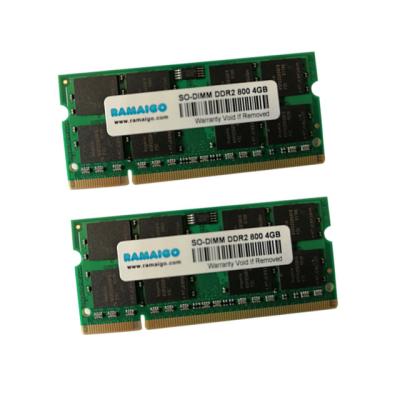 China LAPTOP memory memoria RAM ddr2 4gb laptop with wholesale price for sale