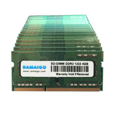 China China supply cost best original laptop Sodimm from Taiwan 8gb 16gb 4GB 1600mhz cheap price DDR3L compatible for sale