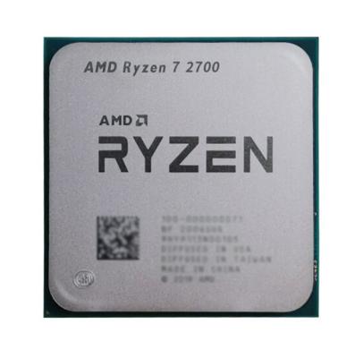 China Desktop Computer CPUs For AMD R'yzen 7 2700X R7 2700X 3.7 GHz Eight-core Sixteen-thread 16M Processor 105W YD270XBGM88AF Socket AM4 for sale