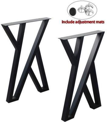 China Hot Sale Mid Century Stainless Steel Dining Table Base For Restaurant Metal Table Leg for sale