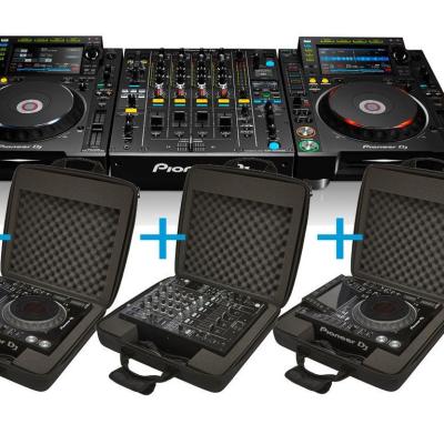 China Pioneer DJ Set 2 x CDJ-2000 NXS2 Controller and 1 x DJM-900 NXS2 Mixer + Protective Case 3 DJ Mixer for sale