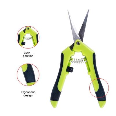 China Anti-Slip Handle Horticulture System Trimming Scissor / Pruning Garden Shears Garden Shears Scissor for sale