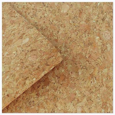 China Cork Vegan Fabric Leather Custom Eco-friendly Waterproof Wholesale Waterproof Printed Cork PU Leather for sale