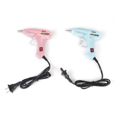 China 100w pp rose small digital temperature control hot melt glue gun with sticks melting hot glue gun for sale