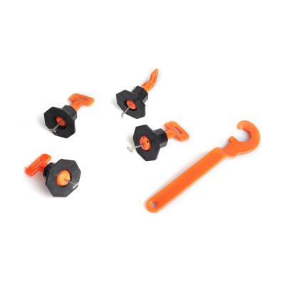 China Chinese Adjustable Ceramic Clips Leveling New Reusable Tile Leveling System for sale