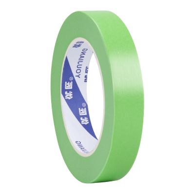 China 2 Inch Green Automotive Pastel Masking Washi Paper Tape Decoration Rubber Acrylic for sale