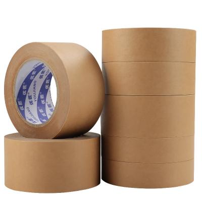 China 100% Recyclable Biodegradable Reinforced Paper Packing Tape Carton Sealing for sale