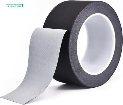 China 3 inch Easy Tear Matte Gaffa Tape Zwart Hittebestendige Karton Pakket Te koop