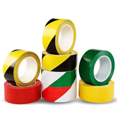 China Non Adhesive PVC Yellow Warning Protection Caution Danger Barricade Tape For Security for sale