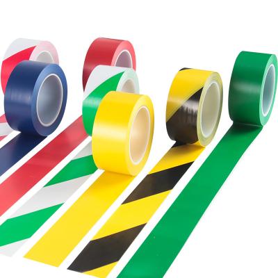 China Custom Logo Heavy Duty Waterproof PVC Floor Marking Tape For Warning Signs for sale