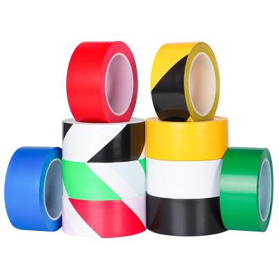 China Warning Adhesive Safety Tape For Industry Ground Sticker PVC Caution Tape Floor for sale