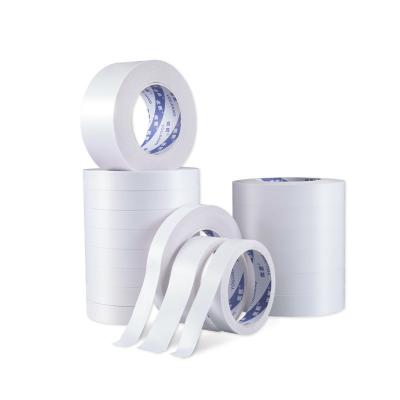 China High Viscosity Double Sided Tissue Tape With Transparent Design And Easy Tear Function for sale