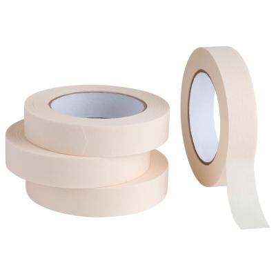 China Custom white universal painting spray paint masking crepe paper tape for sale