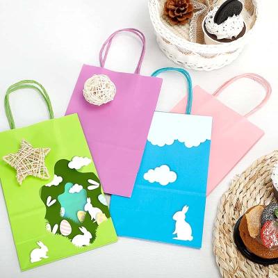 China Disposable paper gift bags, for birthdays, baby showers, crafts and activities, mayday for sale