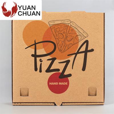 China Disposable Food 6 8 10 12 Inch Pizza Box With Custom Printing for sale