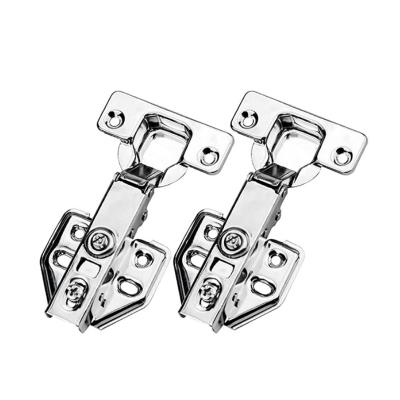 China Modern Iron Furniture Hardware Door Cabinet Auto Hinge Two Way Hinges For Kitchen Cabinet for sale