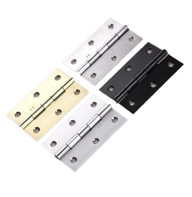 China 1inch 2inch 3inch Cabinet Door Traditional Door Hinges Black/Gold/Chrome for sale