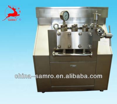 China Liquid With Suspended High Pressure Solids Milk Homogenizer Machine for sale