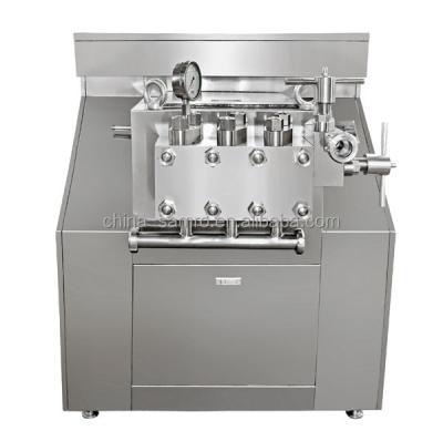 China Juice 2 Stages 2000L/h Flow Milk Homogenizer Machine for sale