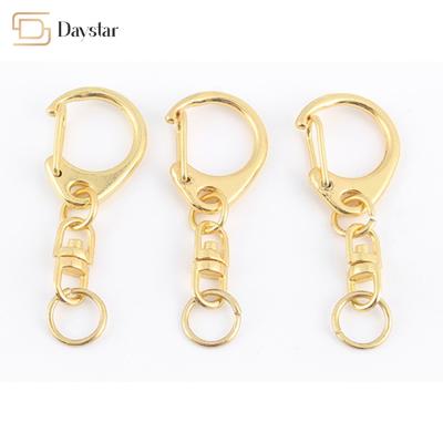 Cina Metal Snap Clasp Hooks Mini Swivel 8 Shape Jump Ring Chain Diy Keychain in vendita