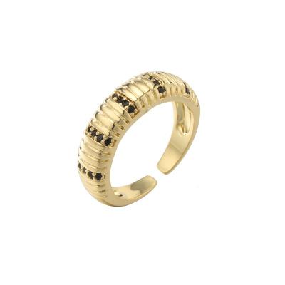 China Los anillos de oro neutrales 18k de Zircone forman a la alianza de boda hipoalérgica del oro de 18 quilates en venta