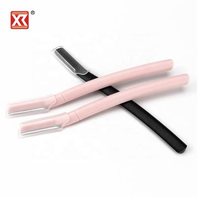 China Fashional Disposable Eyebrow Trimmer Hair Face Fill Eyebrow Trimmer Razor Blades Shave With Safety Blades for sale