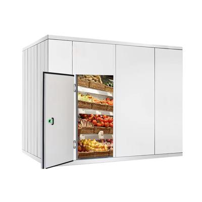 China Customer sliding door cold storage fruit and vegetable fish cold storage refrigeration unit without container factory direct sales reservation for sale