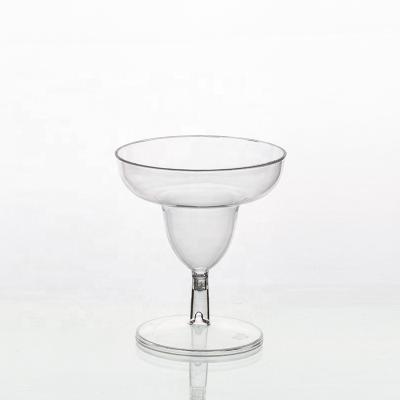 China Custom Premium Clear Fancy Floating Long Stem Cocktail Wine Glass for sale