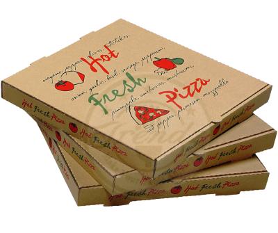 China Various Recycled Materials Size Of Wholesale Custom Cheap Pizza Boxes for sale