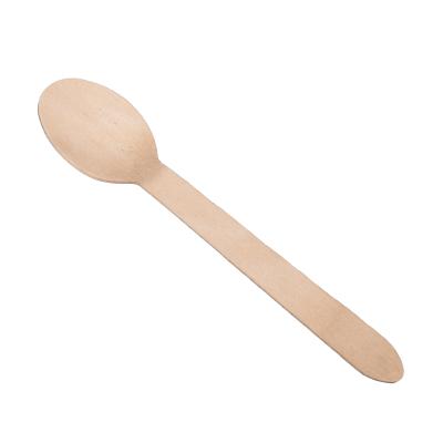 China Small Disposable Wooden Spoon Set for sale