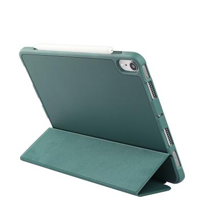 China Pencil Shockproof Stand PU Tablet Cover Leather Case For Apple Ipad Smart Stand Shockproof Case For Ipad mini6 for sale