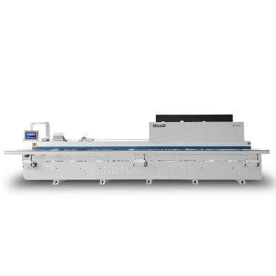 China Hotels MINGD MD-F460A bevel wood 45/90 pre-milling pvc edge banding making machine kdt abs panel sealing edge bander for furniture for sale