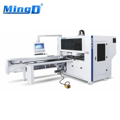 China 1300*4000*200mm MINGD MD-612S automatic woodworking CNC six side drilling machine wood door boring machine 6 surface processing drilling machine for sale