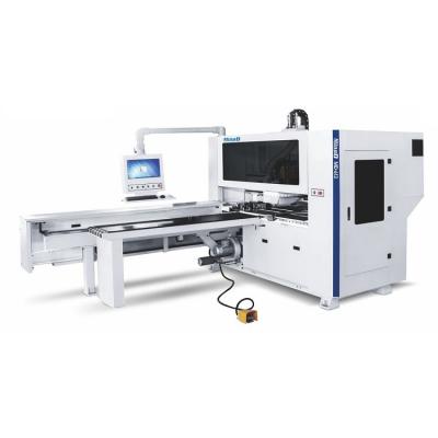 China 1300*4000*200mm MINGD MD-612S CNC wood cabinet door drilling machine mdf panel six side drilling machine automatic fully cnc boring machine for sale