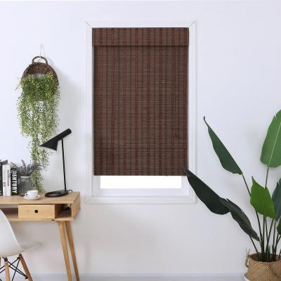 China Traditional Chinese shutter slats slim strips ready-made bamboo blind for sale