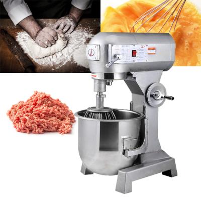 China 20L 1100W Hotel Food Mixer Stand Commercial Dough Cake Planetary Mixing Bakery for sale