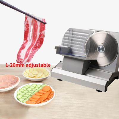 China Restaurant HORUS Automatic Lamb Meat Frozen Meat Slicer Manual Machine for sale