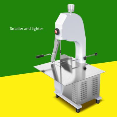 China Meat processing plants stainless steel table 110/220v electric bone cutting machine commercial frozen meat cutter slicer for sale