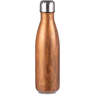 China Double Wall PORTABLE Vacuum Flask Insulated Sports Drink Cola Shaped 18/8 Stainless Steel Cola Bottle for sale