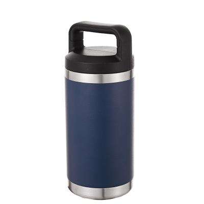 China OEM PORTABLE Double Wall Insulated Water Bottle Thermal Flasks Vacuum Drinking Water Bottle for sale