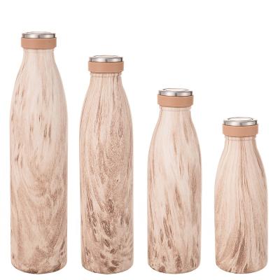 China Business Hot Sale Double Wall 304 Stainless Steel Cola Shape Bottle Vacuum Flasks Cola Bottle With Lid for sale